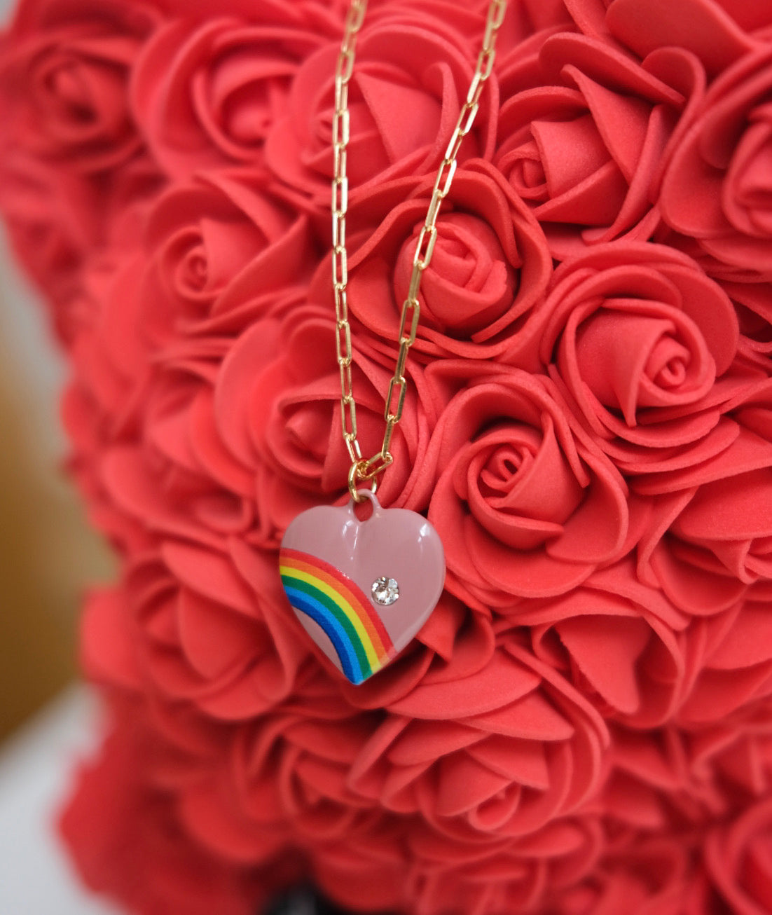 Rainbow Love Charm